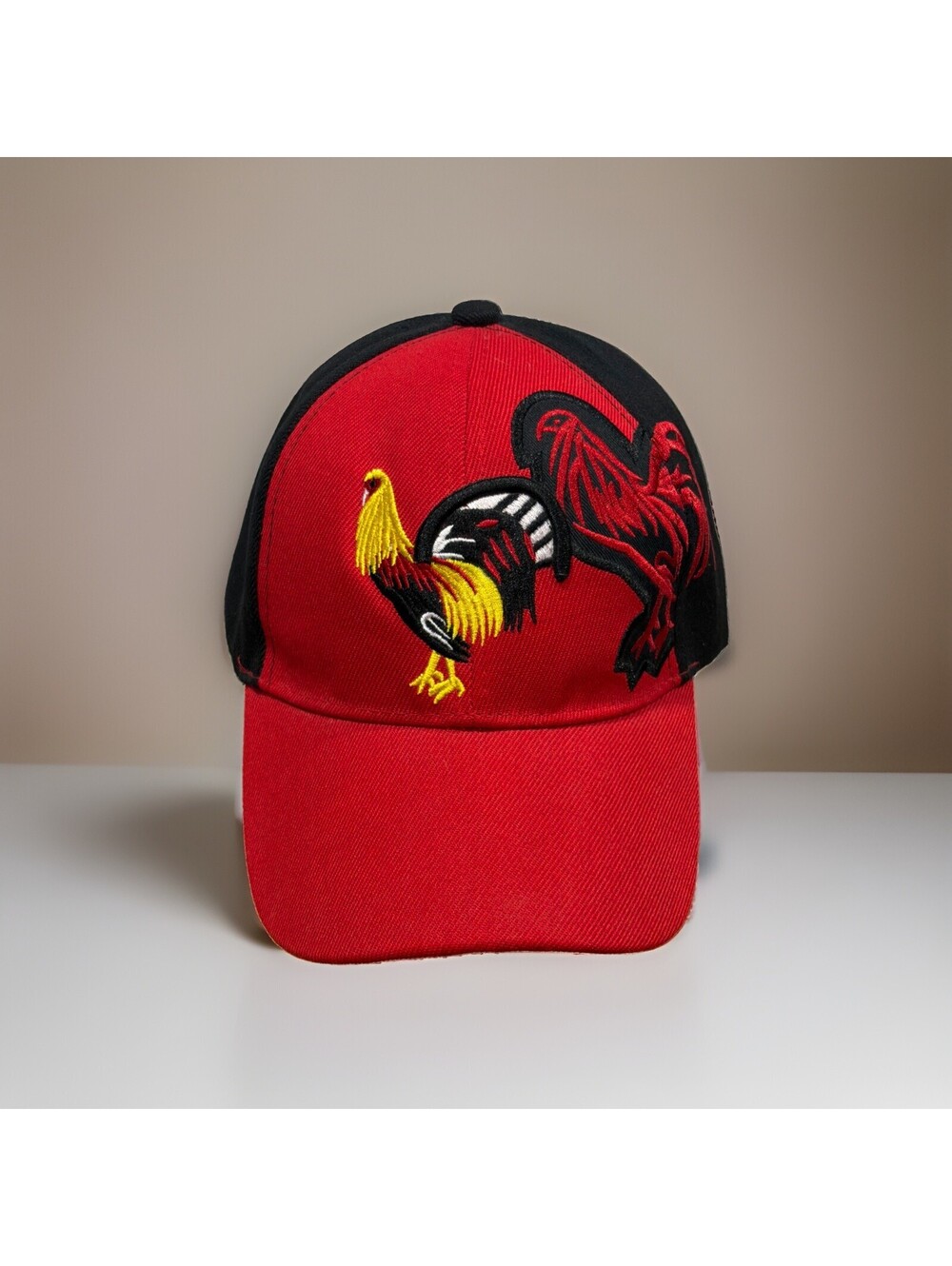 Rooster Chick Chicken Embroidered Adjustable Baseball Cap Hat Farm Country